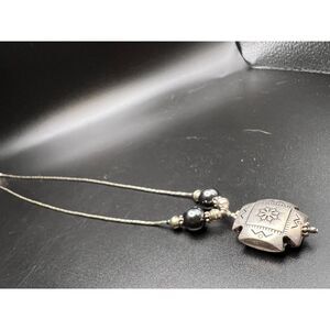 Puffed Square Pendant